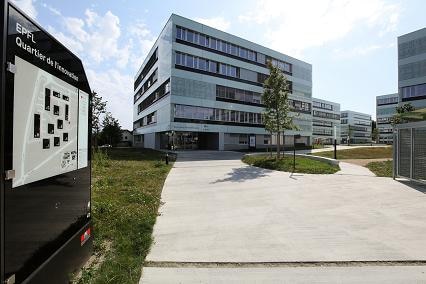 The Innovation Square at EPFL (©Alain Herzog / EPFL) 
