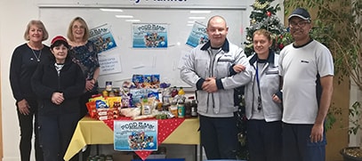 Comidas navideñas para las personas sin hogar en Reino Unido
