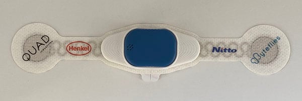 Covid-19 smart patch with Nitto skin-friendly adhesive