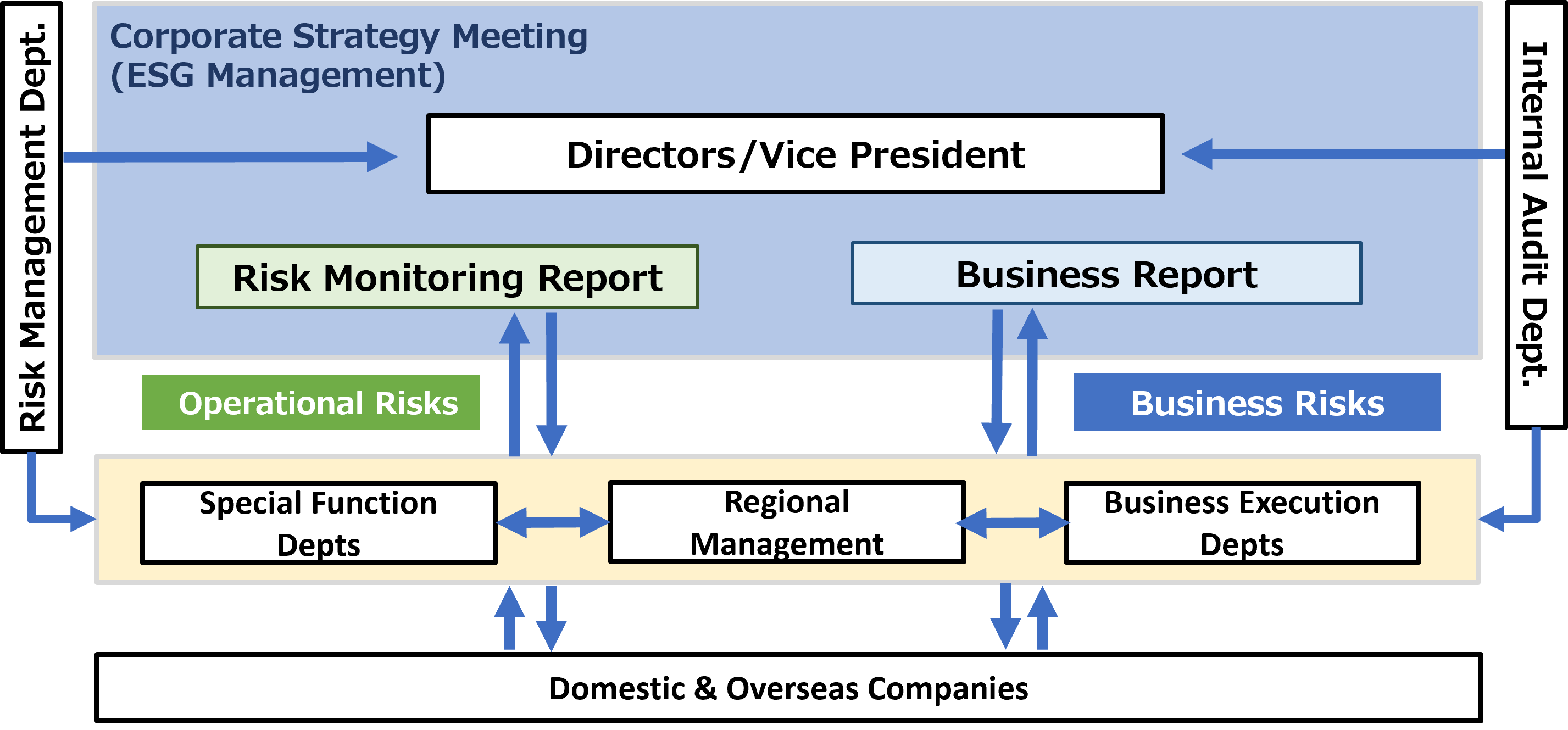 Risk Management System Chart