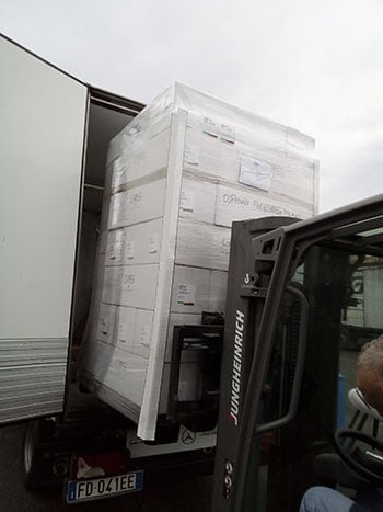 Donation of FFP3 face masks by Nitto EMEA